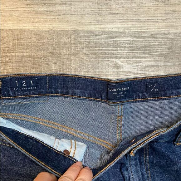 LUCKY BRAND | Slim Straight Jeans Size 40/32 - Picture 3 of 5